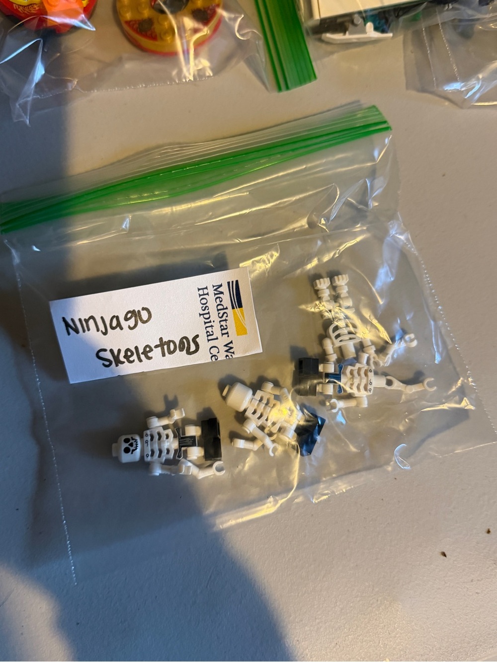 Ninjago skeletons lego